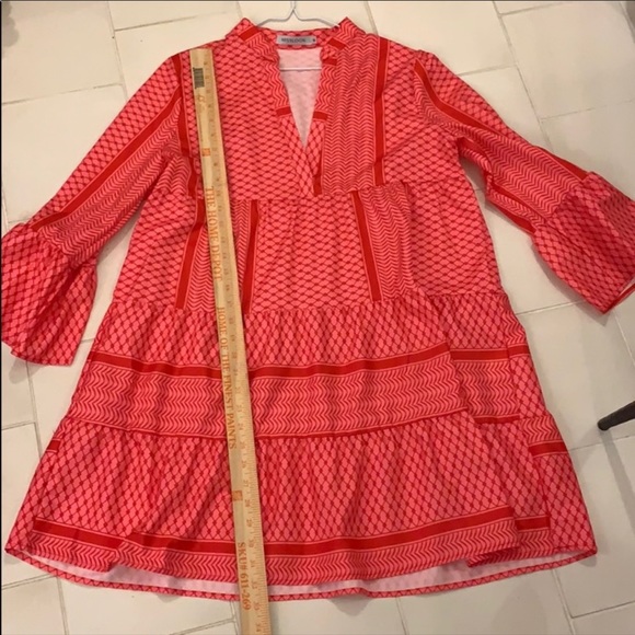 Miss Look. NWOT Mini boho dress. M - Picture 3 of 5